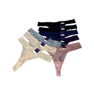 Lot Of 8 INC Lace Thong 2XL Panty Underwear Panties‎ New XXL